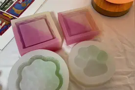 猫爪的粉色没出来，果然成品这个东西，真是妙不可言～ #滴胶视频封面