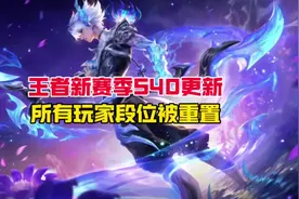 王者新赛季S40更新，所有玩家段位被重置#王者荣耀