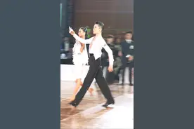 超霸气，气场太强大，年龄组别无敌手 #拉丁舞 #国标女孩   #王崇墨李茉晗  #中国舞蹈圈国标少年  #内容启发搜索