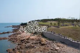 小麦岛公园白天晚上都是不错的好去处，白天靠海吹风视频封面