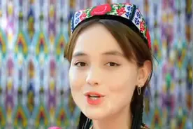 新疆姑娘真漂亮，拥有白人血统。少数民族还是挺好视频封面