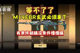 等不了了！直接拿下m14EBR玄武！ #cf手游涿鹿山海