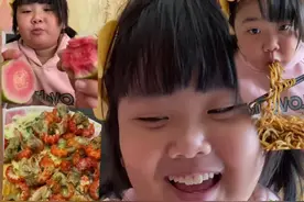 小学生日常 今天换了一个配乐，可爱吗✌🏻#生活vlog日常记录 #小学生日常 #小学生vlog #谁懂这个视频对吃货的杀伤力 #看他吃饭超下饭视频封面