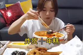 炸货➕年糕 话说海苔跟紫菜是一回事吗😂😂😂#抖音美食推荐官