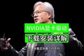 NVIDIA英伟达显卡驱动下载安装详解#diy电脑 #英伟达显卡