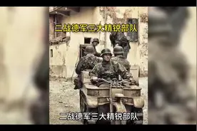 二战德国三大精锐部队 帝国师 #我要上热门 #德军 #二战 #德国视频封面