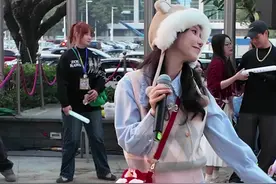 鱼蛋广州街边线下路演现场live说唱《夜色》来啦～#鱼蛋版夜色 #鱼蛋音乐人 #鱼蛋线下真实样子路人视角视频封面