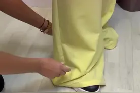 穿平底鞋裤腿太长怎么办？ #穿搭技巧 #穿搭##每日分享 #时髦 #小妙招视频封面