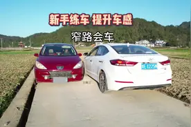 新手开车上路不会判断车距，读懂这张图，轻松提升车感不剐蹭！