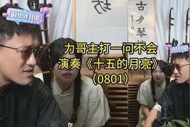力哥主打一问不会，演奏《十五的月亮》（0801）。视频封面
