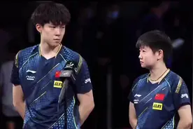 看大头采访能笑一年#王楚钦孙颖莎 #天选混双莎头组合