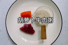 9月以上的宝宝就可以适量吃的 胡萝卜牛肉粥视频封面