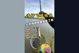 手杆钓梭鱼的详细教程来咯 学废了你也能飞磕😂😂😂#野钓 #2025dou来钓鱼 #钓鱼技巧 #老坛甜薯 #钓鱼王地狱猫