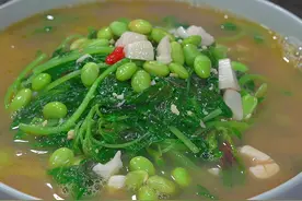 苋菜好吃的做法！汤鲜味美，好吃又下饭！#家常菜