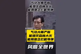 气功大师严新，风靡全世界！ #气功大师