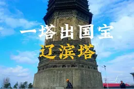 沈阳新民辽滨塔！挖出十余件国宝！ 跟着老李游全国名胜古迹！#辽宁文旅 #刘克斌 #历史古迹 #古塔 #旅游推荐官视频封面