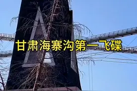 如果不是亲眼所见，我是万万不敢相信，四座山峰能靠一个玻璃桥紧紧相连。你眼前所看到的，正是位于甘肃平凉的海寨沟飞碟，这里曾创造了迪尼斯玻璃桥纪录，桥长2800米，高四百米，整个玻璃桥无任何支撑，这是一个看着就让人两腿发软、手心冒汗的天空之路。走在透明的玻璃桥上，下面是万丈深渊，仿佛置身于云端之上。如果你胆子够大，一定要来挑战一下#旅行推荐官 #超级工程 #视觉震撼 #海寨沟视频封面