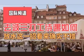 去波兰打工待遇好吗，放水这一招，看着确实心动#知识#国际#文化视频封面