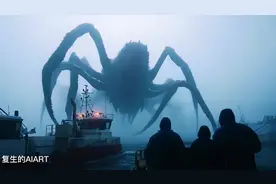 #海怪，#AI#未知生物#海釣#釣魚视频封面