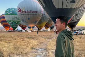 挣很多钱，去很多地方，然后不结婚 #环球旅行 #热气球视频封面