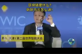 区块链是什么？听听马云怎么讲！#web3 #时代趋势 #未来的行业趋势 #大数据让我们相遇视频封面