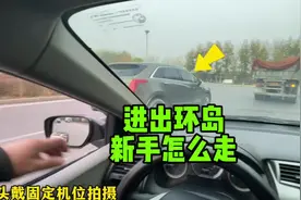 新手如何正确进出环岛#环岛路口 #进出环岛如何使用转向灯视频封面