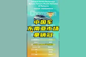 中国车在东南亚拿销冠，就是跟银河E5同源的宝腾e.MAS #老外心中最安全的国产品牌 #吉利安全第一 #吉利又赢了 #吉利2025销量 #百万银河 