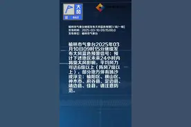 榆林市气象台继续发布大风蓝色预警[Ⅳ级/一般]视频封面