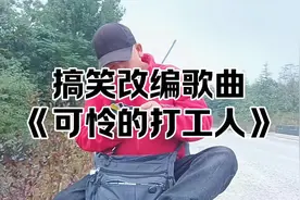 搞笑改编歌曲《可怜的打工人》 #农民改编歌曲视频封面