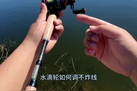 水滴轮使用抛投调试方法 #路亚 #水滴轮使用教学 #钓鱼技巧 #水滴轮 #水滴轮抛投视频封面