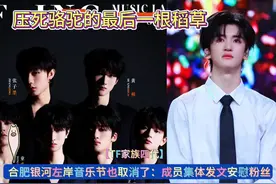 合肥银河左岸音乐节也取消了：成员集体发文安慰粉丝 #TFING视频封面