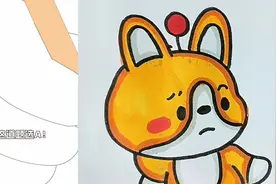 假如你能看到自己的分数 #简笔画视频封面