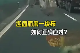 高速驾驶视线被遮挡，如何应对？#每天一个用车知识