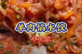 羊肉馅水饺 年夜饭#羊肉馅水饺#妈呀太香了 #抖音美食推荐官 #好吃到停不下来 #美食教程视频封面