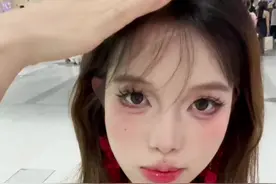 虽然我长得很一般，但是画个淡淡的浓妆真的绝了#化妆过程分享 #妆前妆后 #高铁化妆 #溪木源视频封面