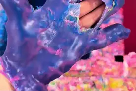 蜡烛手套浸泡 #超级解压超级舒适 #内容启发搜索