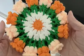 铃兰花杯垫钩织教程，不仅是杯垫，还是一束装饰小花#手工 #零基础学钩针 #教程 #做手工我是认真的 #内容启发搜索视频封面