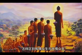 #怎样区别有情众生与无情众生#视频封面