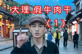 狂飙兄弟打假大理古城假牛肉干（一） #假牛肉干视频封面