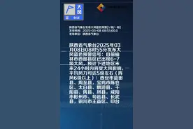 陕西省气象台发布大风蓝色预警[Ⅳ级/一般]视频封面