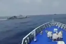 菲39号护卫舰未经中国政府批准，非法闯入中国黄岩岛邻近海域视频封面
