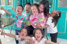 6个孩子健康快乐就是我最好的礼物 祝所有妈妈母亲节快乐#母亲节快乐 #母亲节礼物 #萌娃视频封面