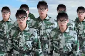 这教官火气太大了喝点丝瓜汤吧 #三折叠怎么折都有面 #原创 #军训 #超能演剧情大赛 #嘞是唐孃孃