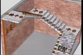 #农村自建别墅 #农村自建房三跑楼梯带电梯如何设计？#效果图制作
