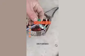 电动三轮车起步抖动咯噔咯噔响，教你如何更换电机霍尔。#技术分享 #电动车维修 #抖音小助手传递正能量推荐 