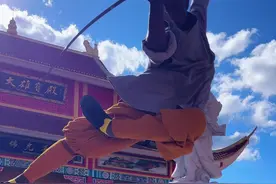 问他几分像少林？ 非洲少林寺武僧教头释延明#文化 #非洲 #弘扬传统文化 #少林寺视频封面