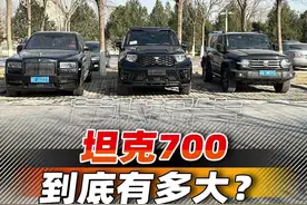 坦克700，到底有多大？看完你就知道了#坦克700视频封面