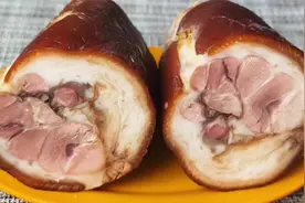 家常酱猪肘子做法，肥瘦相间，一点不腻，特好吃 #抖音美食推荐官