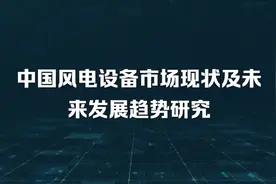 中国风电设备市场现状及未来发展趋势研究视频封面