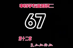 ##执业药师  【北刘寄奴，五灵脂，血竭，鸡血藤】视频封面